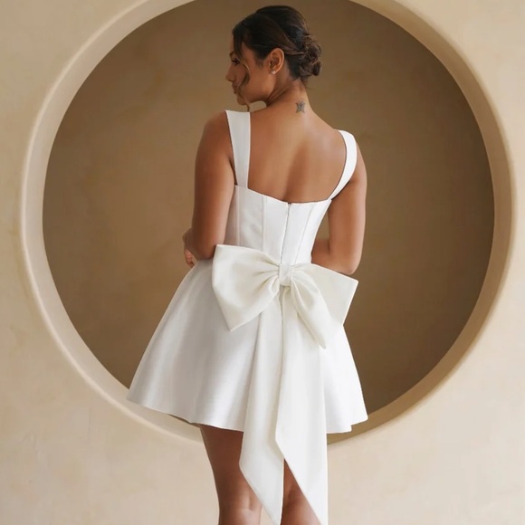 White Mini Ruby Dress - Picture 2 of 9